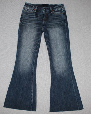 Buckle Black Fit No. 53 Flare Jeans Womens Size 27x32 Mid Rise Shaping Smoothing
