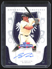2024 Panini Crusade Auto Sal Frelick Auto Apprentice Signatures Brewers
