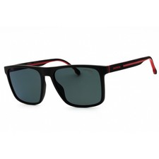 Carrera Men's Sunglasses Black/Red Plastic Square Frame CARRERA 8064/S 0OIT Q3