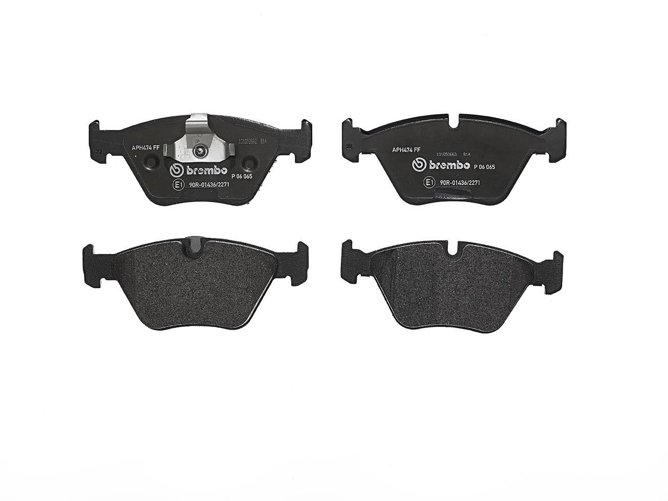 Front BREMBO P 06 065 Brake Pad Set, disc brake for BMW - Image 40