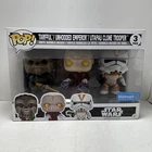 Funko Pop! Star Wars - 3 Pack - Revenge Of The Sith - Walmart Exclusive Vaulted