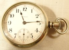 Hamilton Pocket Watch 18S 17J Serviced Model 2 Grade 925 Private Label