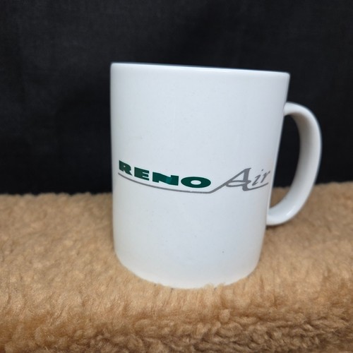 VTG 90s  Reno Air Airlines Coffee Mug Rare See Pics