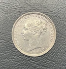 1883 Victoria Threepence — photo from another recent sale