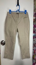 Ann Taylor Factory Petite Khaki Pants Sz 6P