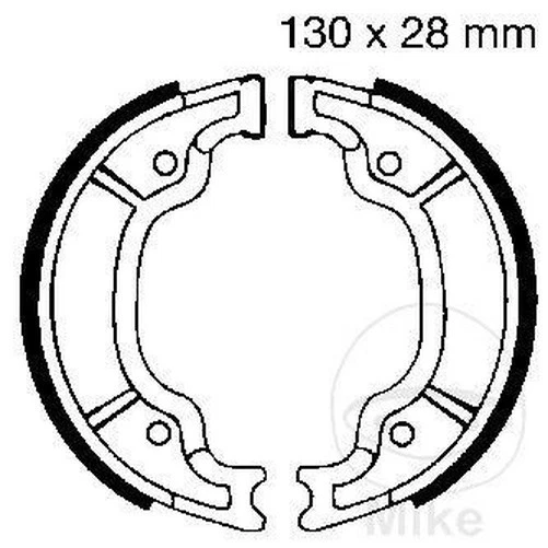 EBC Plaquettes De Frein Y527 Avant Arrière Pour MBK YN 100 Ovetto - Photo 3/4