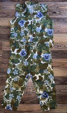 Women Kenzo suit green cotton 36/S/44