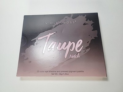 Violet Voss TAUPE NOTCH Eyeshadow Palette Full Size 36 g SEALED  NIB