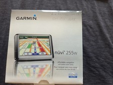 Garmin Nuvi 255W Portable GPS Unit Bundle w/ Car Charger NEW OPEN BOX 