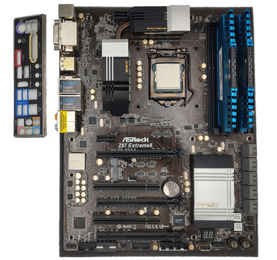 ASRock Z87 Extreme6 DDR3 Motherboard w/ i7-4770 CPU + 2x4GB RAM + I/O SHIELD