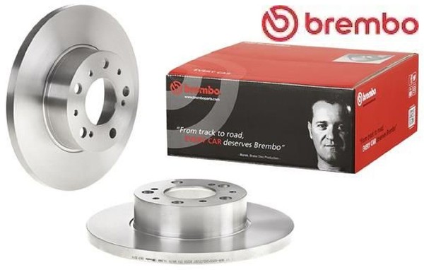 2X Bremsscheibe Brembo 08.3136.14 2 Bremsscheiben Vorderachse Vorne-image