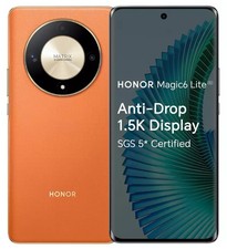 Honor 5G Smartphone Magic 6 Lite 6,8 Zoll SIM frei 8GB 256GB Sunrise Orange