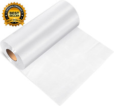 1 Roll 10" X 100 Yd Clear Wash Away Water Soluble Embroidery Stabilizer 25 m