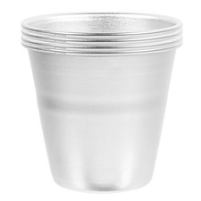 4 Pcs Pudding Cup Aluminum Dessert Cups Cake Making Molds for Baking