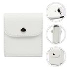 PU Leather Accessory Pouch for the Fuji Instant Square Photo Film - WHITE