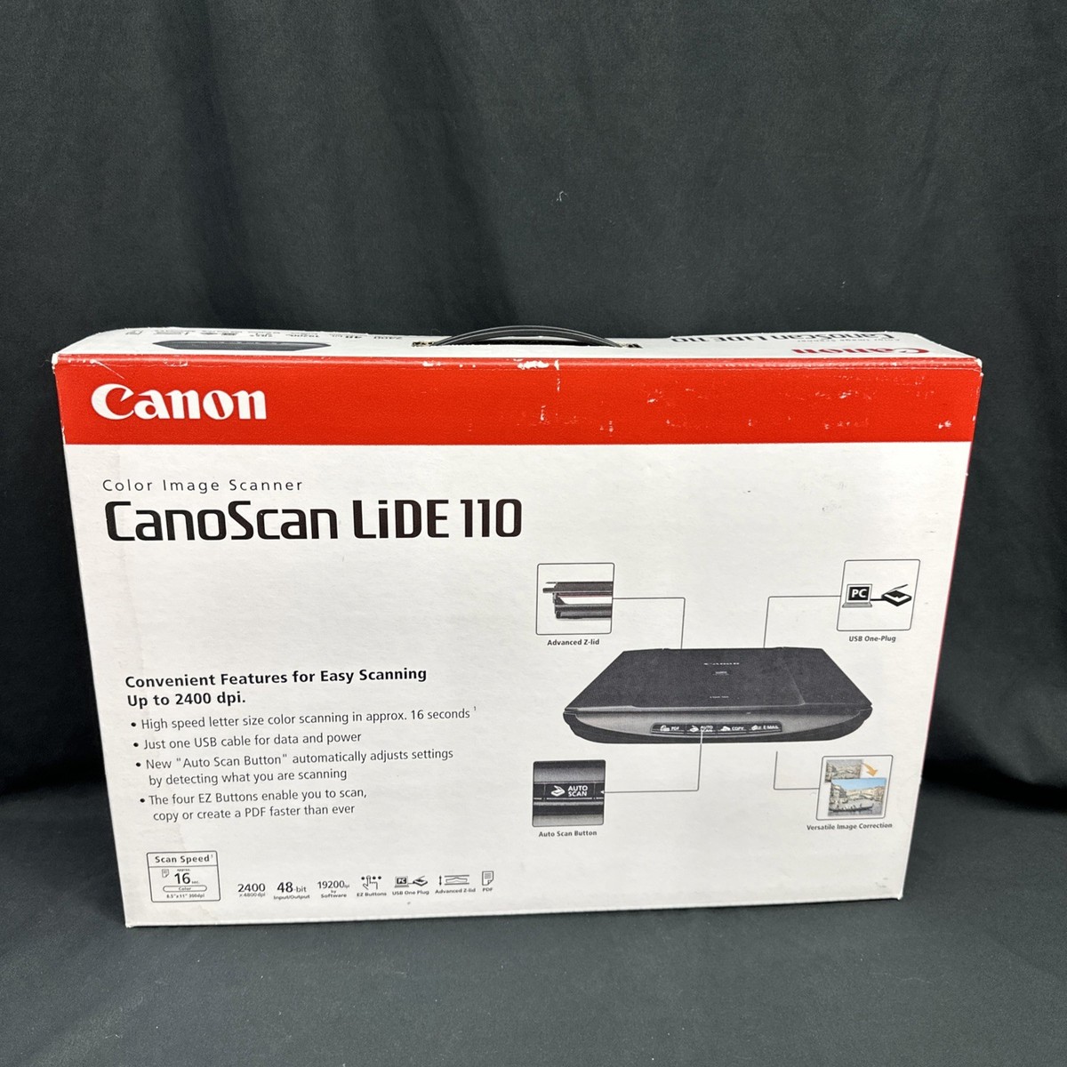 Canon CanoScan LiDE210 Flatbed Scanner for sale online | eBay