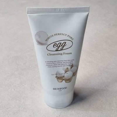 SKINFOOD Egg Perfect Pore Cleansing Foam 150ml Foam Cleanser Koreanische Kosm...