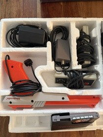 Nintendo NES Action Set Home Console - Orange GC Tested CIB