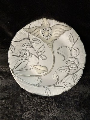 Vintage Yamasen Gold Collection Fine Porcelain Plate. Made In Japan 24 Kt Gold