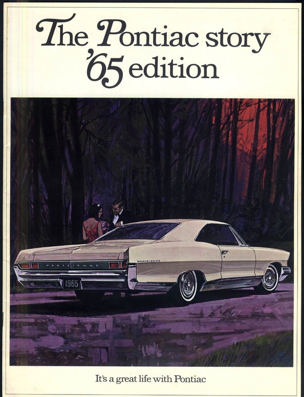 1965 Pontiac CANADA brochure Parisienne Custom Laurentian Strato-Chief 9/64 ed