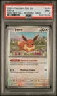 2025 POKEMON PRE EN-PRISMATIC EVOLUTIONS MASTER BALL REVERSE HOLO EEVEE PSA 9