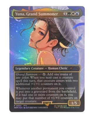 MTG | Yuna, Grand Summoner | Final Fantasy | DCI Promos | Foil | EN