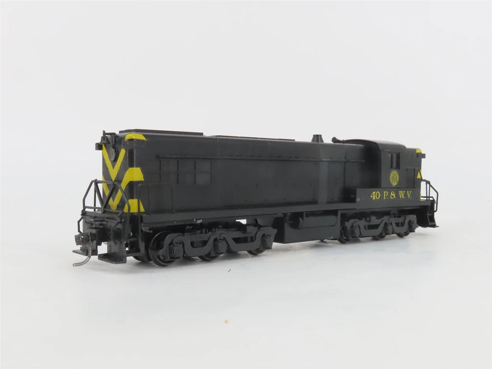 Escala HO Stewart P&WV Pittsburgh y Virginia Occidental AS-616 diésel #40 PERSONALIZADO  Foto 4 de 4