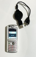 Motorola E770v White (Vodafone) Retro Mobile Phone Very Good Condition With Cord