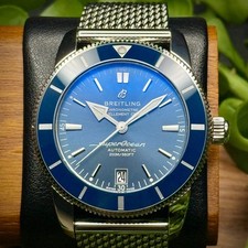 BREITLING SuperOcean Heritage II 42MM Blue Dial AB2010161C1A1 B&P