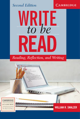 Write to be Read Student's Book Reading, Reflection, and Writing Smalzer EFL 2e