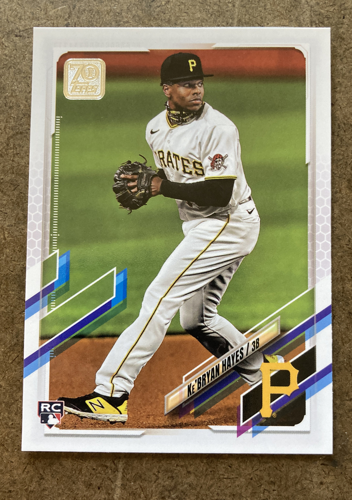 2021 Topps Series 2 KE'BRYAN HAYES ROOKIE CARD #644 PIRATES
