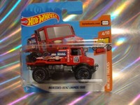 Hot Wheels MERCEDES-BENZ Unimog 1300 2019 Hw Hot Trucks 4/10 Ovp/Neu 1:64