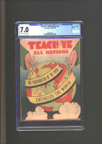Teach Ye All Nations #nn CGC 7.0 solo copia classificata 1950 - Foto 1 di 2