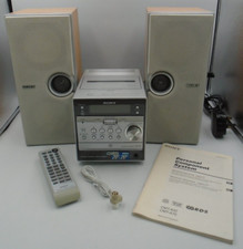 SONY CMT - A50 MINI CD TAPE RADIO IMPIANTO HI FI TELECOMANDO MANUALE TESTATO LEGGERE BENE