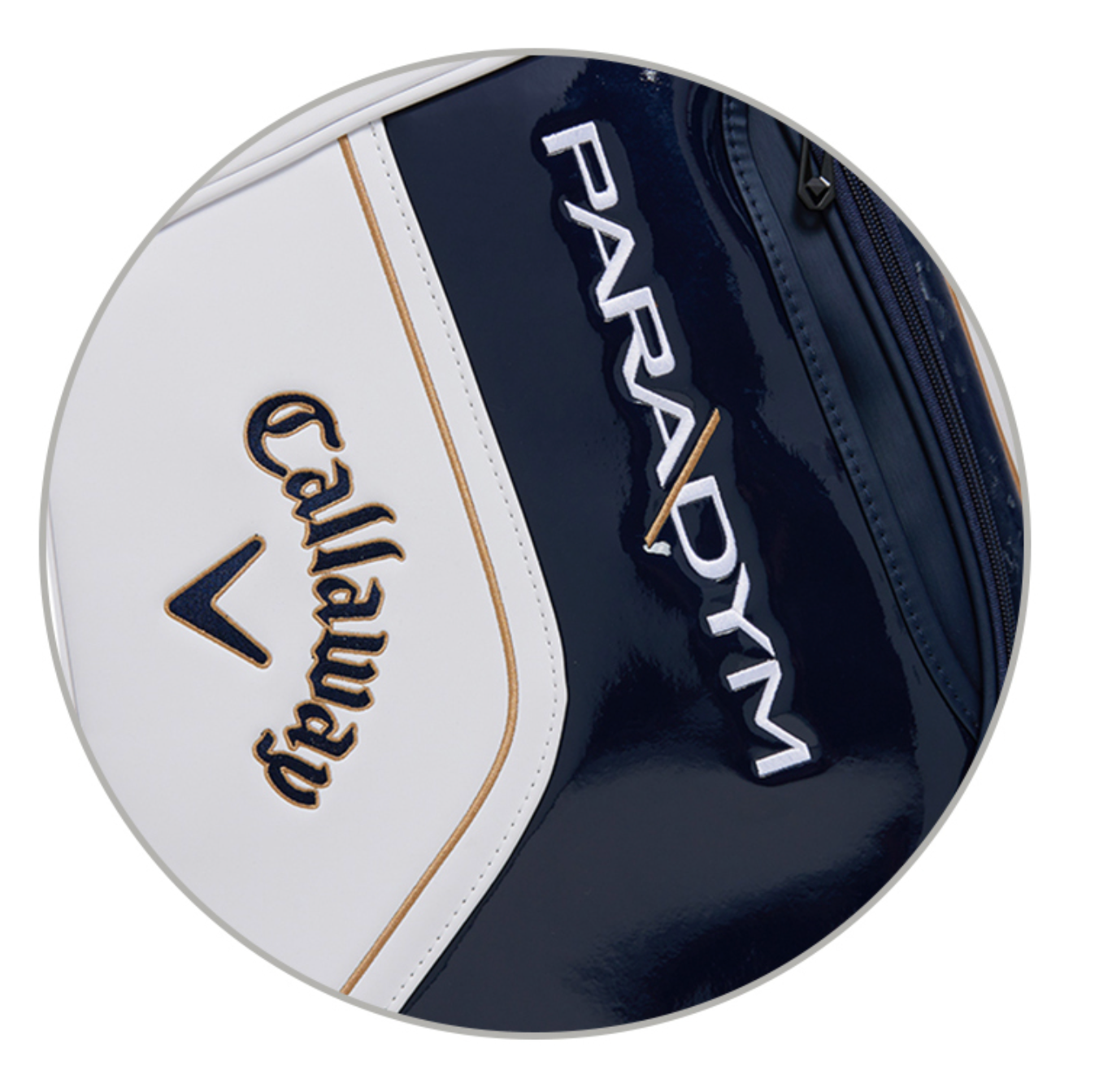 Callaway 2023 Paradym Staff Stand Bag Men's Golf 9.5" 4Way PU 12lb Ups