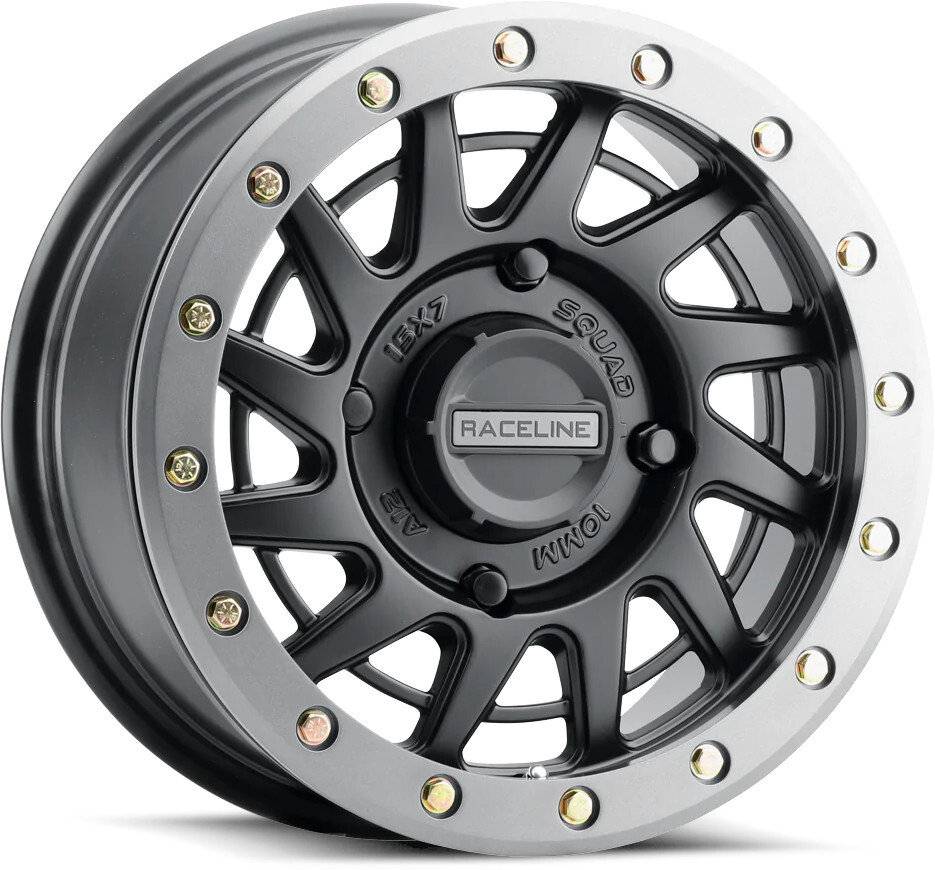 Kit 4 Maxxis Roxxzilla Hard 32x10-15 on Raceline Squad Beadlock Matte ...
