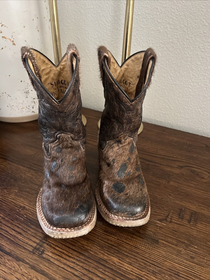 Tin Haul Big Kids Shaggy Take No Bull Cowboy Boots Size 11 Little Kids