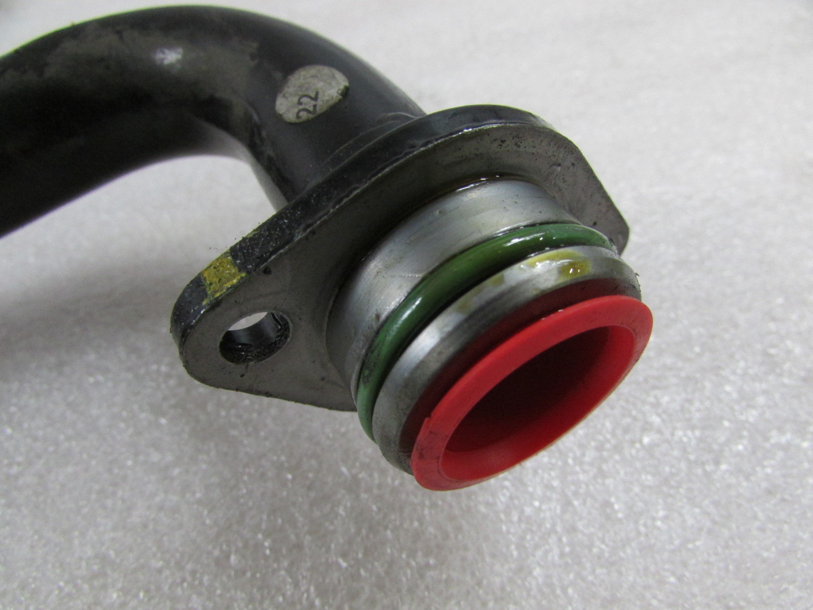 Lamborghini Gallardo, Oil Cooler to Oil Tank Hose, Used P/N 400115689B