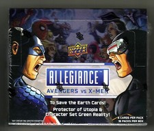 MARVEL ALLEGIANCE AVENGERS VS X-MEN FACTORY SEALED HOBBY BOX LAST ONE