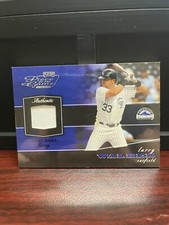 2002 Playoff Piece of the Game Materials Larry Walker #POG-49 HOF 3461