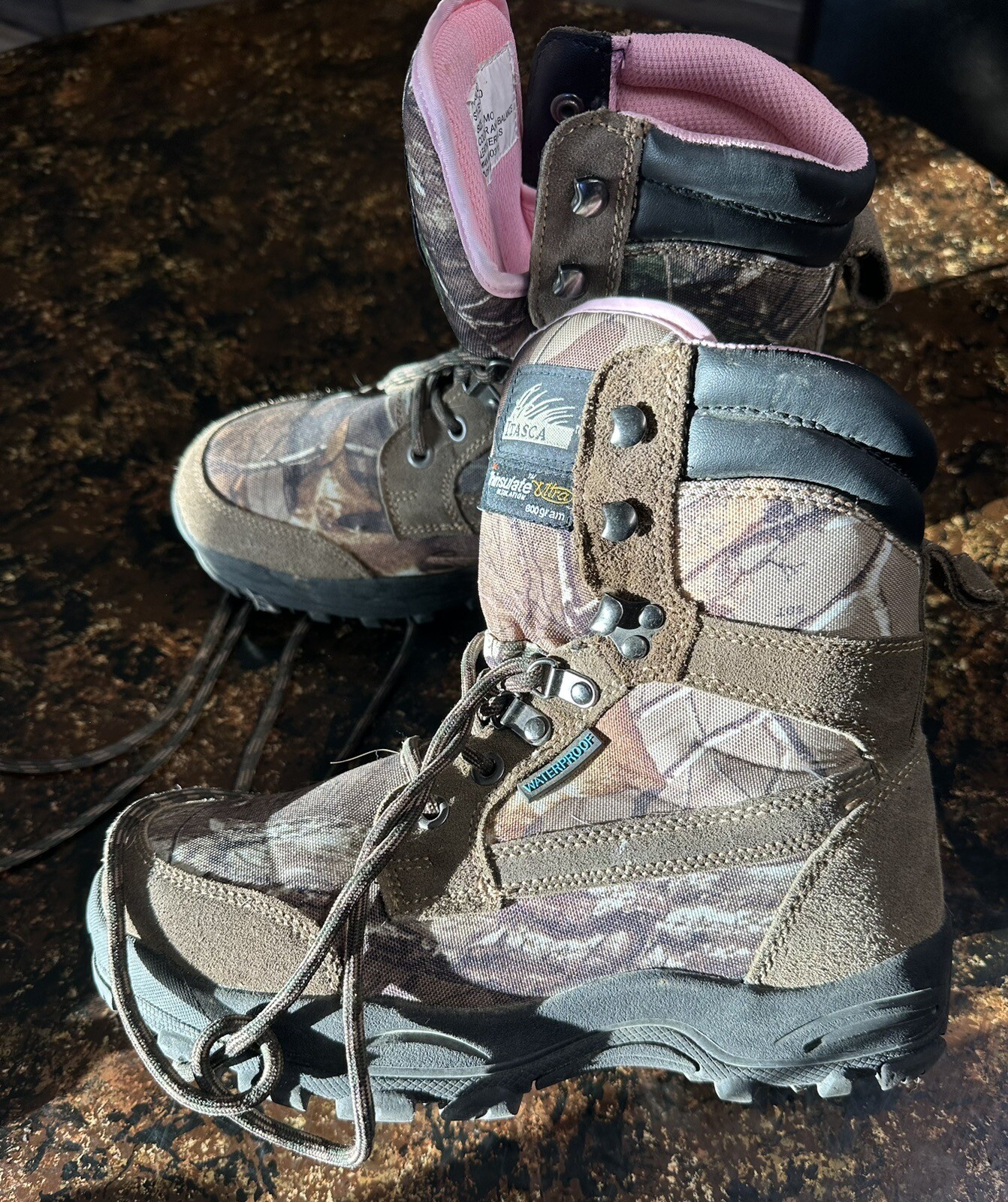 Itasca Huntsman Real Tree Camo 800g Thinsulate Boots Women’s Size 7.5 eBay