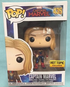 captain marvel funko pop hot topic