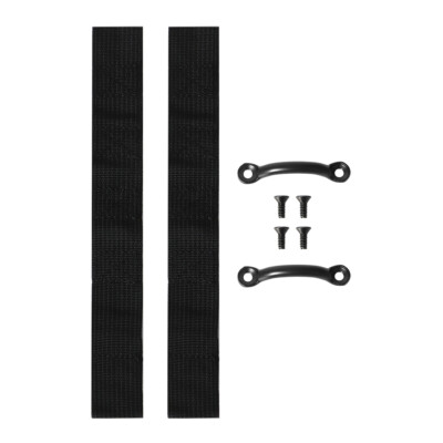 Black Door Limiting Check Strap Firm For Jeep Wrangler CJ YJ TJ JK & Unlimited E - Foto 13