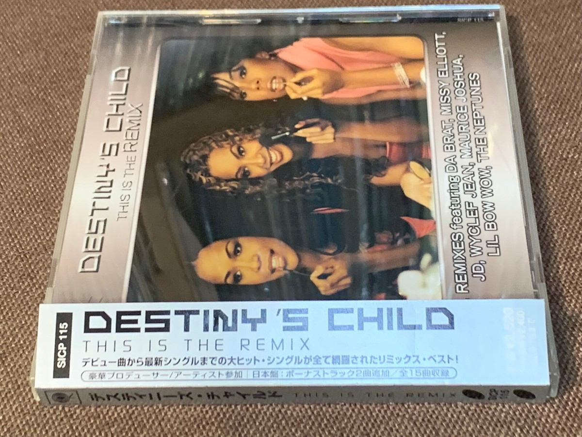 Promo DESTINY'S CHILD This Is The Remix JAPAN CD SICP115 w/ OBI +