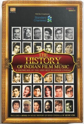 THE HISTORY OF INDIAN FILM MUSIC BEST OF HINDI CINEMA 9 CD BOX SET  NEW SEALED