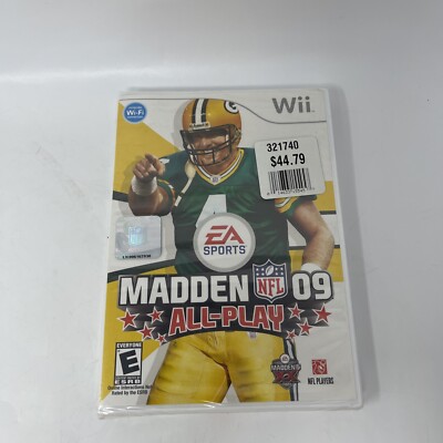 Madden NFL 09 All-Play (Nintendo Wii, 2008) NEW SEALED 14633155457 | eBay