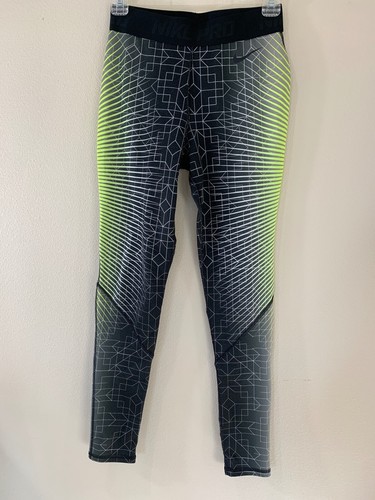 Nike Pro Dri-Fit Neon Green / Gray 
