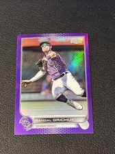 2022 Chrome Update Base Purple #USC199 Randal Grichuk - Colorado Rockies
