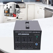 110V to 220V/220V to 110V Step Up/Down Voltage Converter Transformer 3000W 13.6A