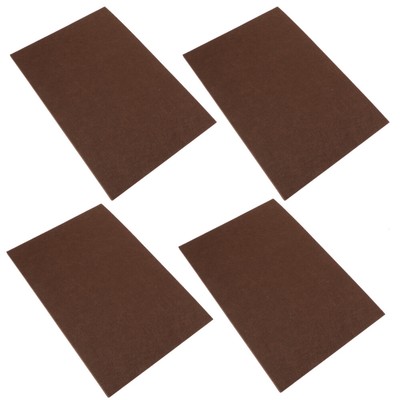  4 Pcs Anti Slip Rug Pad Felt Mats Hard-wearing Foot Cushions